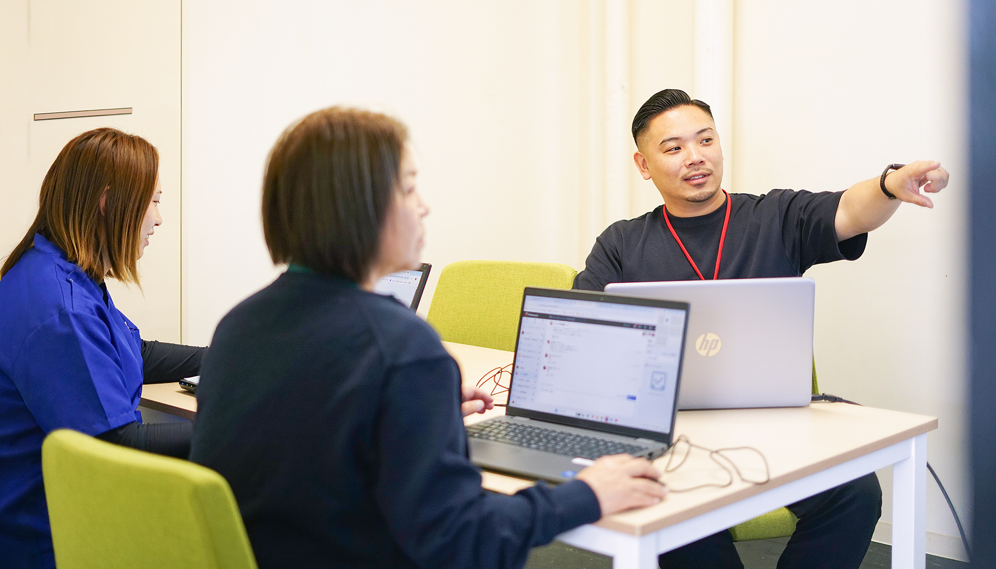 cocolo の社内研修の様子